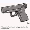 Cartoon: Gun Uncontrol (small) by optimystical tagged guns,tragic,death,sanity,stop,violence,killing