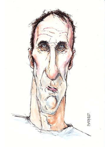 Cartoon: Will Self (medium) by barker tagged cartoon,caricature,self,will,will self,karikatur,karikaturen,literatur,schriftsteller,autor,will,self