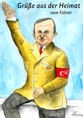 Erdogan Macht Wahlkampf De Mario Schuster Politique Cartoon Toonpool
