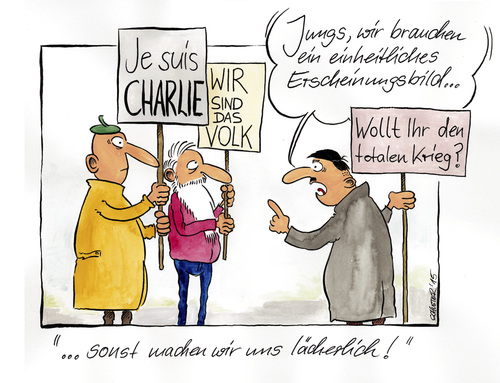 Cartoon: PEGIDA (medium) by Mario Schuster tagged pegida,karikatur,cartoon,mario,schuster,dresden