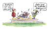 Cartoon: No Chance for Hooligans (small) by Mohrenberg tagged hooligans,kinder,sandkiste,fußball,randale,schlagen