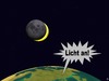 Cartoon: Eclipse (small) by thalasso tagged sonnenfinternis,eclipse,total,darkness,sun,moon,earth,sonne,erde,mond,energiewende,dunkel