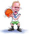 Cartoon: Dick Monfort Basketball Steam (small) by karlwimer tagged basketball,sports,fan,anger