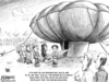 Cartoon: Heenes Ark (small) by karlwimer tagged balloon boy heene colorado kooks reputaton crazy media