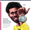 Cartoon: Shedeur Sanders NFL Draft (small) by karlwimer tagged nfl,american,football,cleveland,browns,cu,buffs,shedeur,sanders,draft,sports,cartoon
