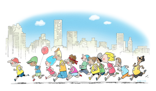 Cartoon: Marathonlauf (medium) by droigks tagged kreislauf,abnehmen,gesundheit,anaerob,aerob,herzsport,laufsport,leichtathletik,langstreckenlauf,marathon,sport,droigks,joggen,massenlauf,grossveranstaltung,event,ausdauer,ausdauer,event,grossveranstaltung,massenlauf,joggen,droigks,sport,marathon,langstreckenlauf,leichtathletik,laufsport,herzsport,aerob,anaerob,gesundheit,abnehmen,kreislauf