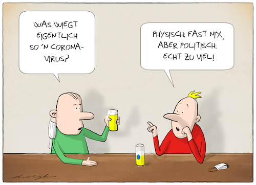 Cartoon: Übergewicht (medium) by droigks tagged cartoon,comic,lockdown,maskenpflicht,corona,covid,todesrate,virus,epidemie,pandemie,droigks,sterberate,todesfälle,kneipe,stammtisch,politik,einschränkung,freiheitsrecht,cartoon,comic,lockdown,maskenpflicht,corona,covid,todesrate,virus,epidemie,pandemie,droigks,sterberate,todesfälle,kneipe,stammtisch,politik,einschränkung,freiheitsrecht