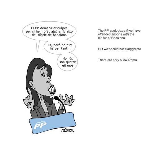 Cartoon: Alicia (medium) by nestormacia tagged humor,politics,pp
