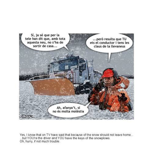 Cartoon: Nevada (medium) by nestormacia tagged humor,snow,winter
