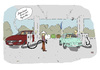 Cartoon: Volvo Django (small) by darkplanet tagged tankstelle,vati,mutti,kind,auto,tanken,benzin,pistole,cowboy