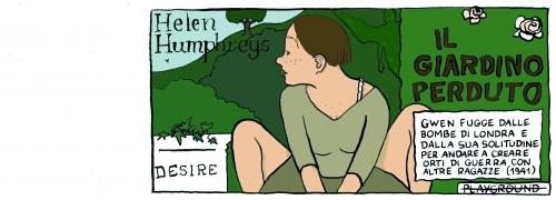 Cartoon: helen humphreys (medium) by marco petrella tagged canada