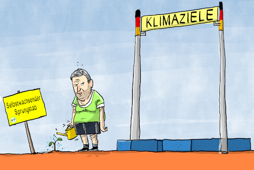 Cartoon: Bilanz zum Klimaschutz (medium) by leopold maurer tagged habeck,grüne,ampel,koalition,klimaschutz,klimaziele,deutschland,erreichen,beschleunigen,co2,umwelt,klima,energie,erneuerbar,windrad,sonne,leopold,maurer,cartoon,karikatur,habeck,grüne,ampel,koalition,klimaschutz,klimaziele,deutschland,erreichen,beschleunigen,co2,umwelt,klima,energie,erneuerbar,windrad,sonne,leopold,maurer,cartoon,karikatur