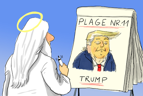 Gott erschafft Trump