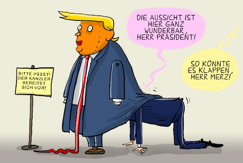 Merz ist auf Trump vorbereitet Merz ist auf Trump vorbereitet