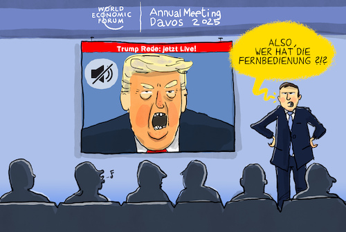 Trump Rede in Davos