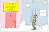 Cartoon: fussfessel (small) by leopold maurer tagged fussfessel,attentäter,gefährder,anschlag,gefahr,überwachung,verschärfung,terror,jungfrauen,paradies,himmel