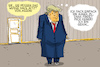Cartoon: trump will nicht gehen (small) by leopold maurer tagged trump,wahl,biden