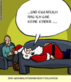 Cartoon: Weihnachtsmann beim Psychiater (small) by leopold maurer tagged weihnachtsmann psychiater couch kinder weihnachten therapie therapeut