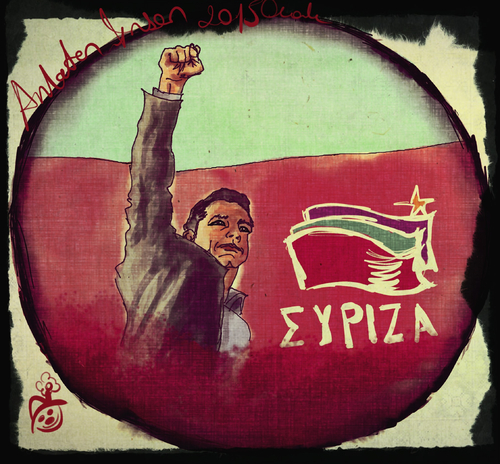Cartoon: Tsipras (medium) by Mineds tagged tsipras,syriza