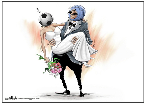 Cartoon: World Cup 2010 (medium) by Amer-Cartoons tagged world,cup,2010
