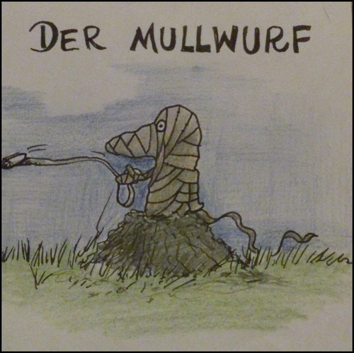 Cartoon: der Mullwurf (medium) by timfuzius tagged krankenpflege,tiere,garten,nager,tierwelt