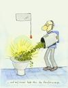 Cartoon: Klorofüll (small) by timfuzius tagged klo,wc,toilette,chlorophyll,blätter,eimer