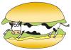 Cartoon: beef hamburger (small) by joruju piroshiki tagged animal