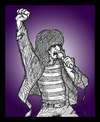 Cartoon: HEY-HO ! LETS GO !! (small) by Mike Spicer tagged mike spicer caricature cartoon joey ramone