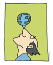 Cartoon: Earth (small) by ringer tagged earth,globe,balance,fragile