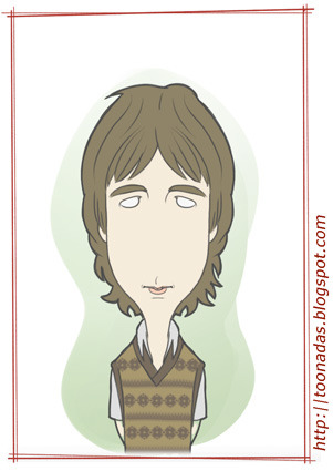 Cartoon: Pete Townshend (medium) by Freelah tagged pete,townshend,the,who