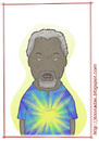 Cartoon: Malangatana (small) by Freelah tagged malangatana painting