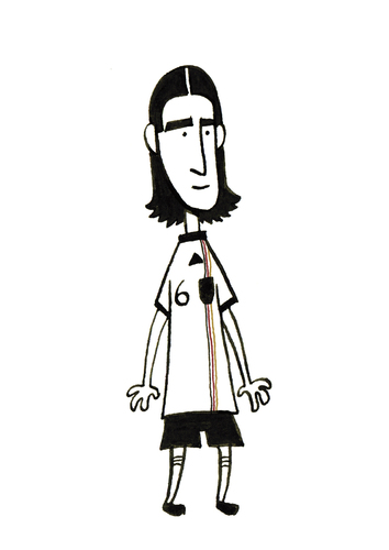 Cartoon: 6 Khedira (medium) by fubu tagged sami,khedira,germany,deutschland,wm,worldcup,world,cup,2010,weltmeisterschaft,fussball,soccer,karikatur,karikaturen,sport,deutschland,fussball,fußball,sami khedira,sami,khedira