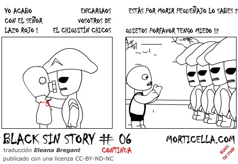 Cartoon: Black Sin Story 6 ES (medium) by morticella tagged comics,fumetti,anime,manga,gratis,morticella,bsses