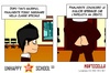 Cartoon: US lesson 0 SD 2 (small) by morticella tagged unhappyschool,morticella,anime,manga,fumetti,gratis,comics