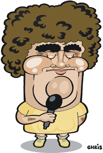 Cartoon: Susan Boyle (medium) by Ca11an tagged susan,boyle,caricature,britains,got,talent,subo,dreamed,dream,scottish