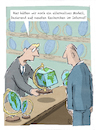 Cartoon: Globus (small) by Jan Rieckhoff tagged globus,welt,weltkugel,scheibe,würfel,glaube,leugnung,verschwörung,verschwörungstheorie,anhänger,alternativ,fakten,fake,desinformation,falschmeldung,web,internet,cartoon,witz,comic,karikatur,jan,rieckhoff