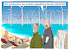 Cartoon: Ökostrom (small) by Jan Rieckhoff tagged windkraftwerk,ökostrom,ökologie,ressourcen,umwelt,erneuerbar,energie,gewinnung,ökosystem,meere,ökozid,verschmutzung,klima,co2,zerstörung,atmosphäre,wasser,natur,schädigung,welt,wind,windpark,kraft,kraftwerk,nachhaltig,umweltfreundlich,umweltschädlich,strom,elektrizität,generationen,fußabdruck,cartoon,witz,comic,karikatur,zeichnung,jan,rieckhoff