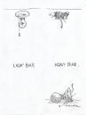 Cartoon: light bulb (small) by r8r tagged light,bulb,heavy,enlighten