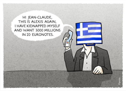 Cartoon: ... (medium) by markus-grolik tagged griechenland,schuldenkrise,tsipras,ultimatum,grexit,merkel,juncker,dax,euro,eu,referendum,demokratiedraghi,dijsselbloemes,cartoon,grolik,griechenland,schuldenkrise,tsipras,ultimatum,grexit,merkel,juncker,dax,euro,eu,referendum,demokratiedraghi,dijsselbloemes,cartoon,grolik