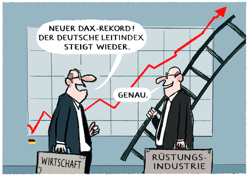 An der Börse...