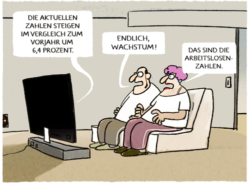 Arbeitslosenzahlen...