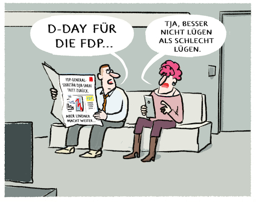 Cartoon: Ausstiegsstrategie der Liberalen (medium) by markus-grolik tagged day,finanzminister,lindner,fdp,ampel,aus,deutschand,djir,sarai,generalsekretär,rücktritt,neuwahlen,ausstiegsstrategie,day,finanzminister,lindner,fdp,ampel,aus,deutschand,djir,sarai,generalsekretär,rücktritt,neuwahlen,ausstiegsstrategie