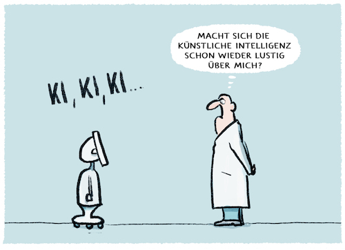 Cartoon: Chat GPT... (medium) by markus-grolik tagged chat,gpt,künstliche,intelligenz,digitalisierung,automatisierung,generative,pretrained,transformer,prototyp,dialogbasiert,chatbot,chat,gpt,künstliche,intelligenz,digitalisierung,automatisierung,generative,pretrained,transformer,prototyp,dialogbasiert,chatbot