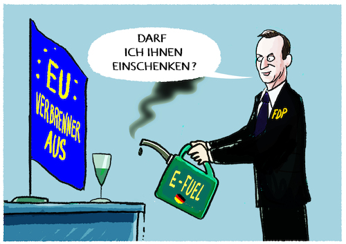 Cartoon: E-Fuel Wissing (medium) by markus-grolik tagged fuel,wissing,fdp,ampel,bundesregierung,europa,eu,deutschland,verbrenner,aus,fossile,energien,benzin,benziner,öl,gas,autolobby,autoindustrie,mobilität,efuels,fuel,wissing,fdp,ampel,bundesregierung,europa,eu,deutschland,verbrenner,aus,fossile,energien,benzin,benziner,öl,gas,autolobby,autoindustrie,mobilität,efuels