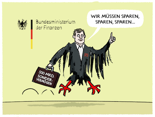 Finanzminister Klingbeil... Finanzminister Klingbeil...