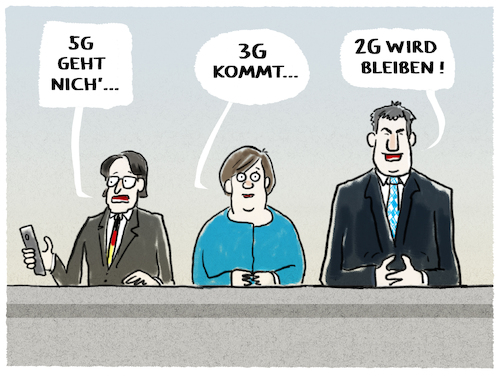 Cartoon: G-Krisenmanagement (medium) by markus-grolik tagged cheuer,digitalisierung,5g,ausbau,pandemie,3g,impfkampagne,impfung,geimpfte,ungeimpfte,merkel,soeder,mpk,regierung,cheuer,digitalisierung,5g,ausbau,pandemie,3g,impfkampagne,impfung,geimpfte,ungeimpfte,merkel,soeder,mpk,regierung