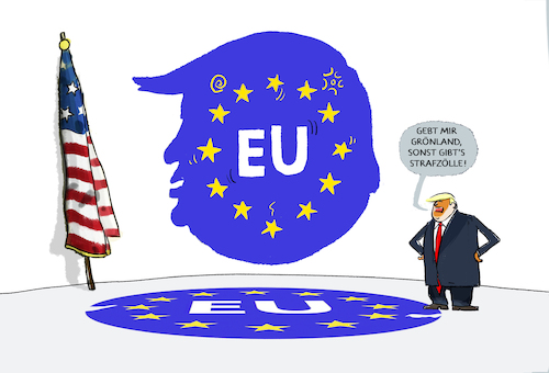 Cartoon: Grönland... (medium) by markus-grolik tagged grönland,europa,eu,machtkampf,dänemark,usa,us,trump,maga,deutschland,nato,weltordnung,zoll,zölle,strafzölle,grönland,europa,eu,machtkampf,dänemark,usa,us,trump,maga,deutschland,nato,weltordnung,zoll,zölle,strafzölle