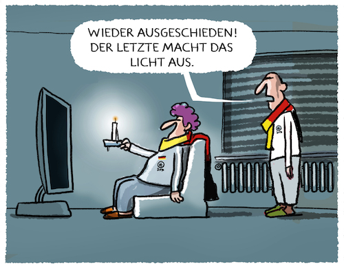 Cartoon: Immer gegen Südkorea... (medium) by markus-grolik tagged fussball,frauen,wm,deutschland,aus,nationalmannschaft,nationaltrainer,martina,voss,tecklenburg,dfb,krise,fussball,frauen,wm,deutschland,aus,nationalmannschaft,nationaltrainer,martina,voss,tecklenburg,dfb,krise