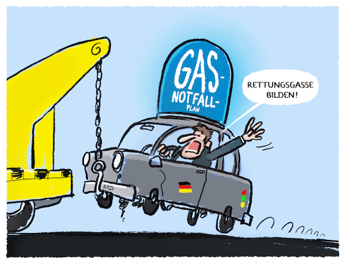 In die Gasmangellage rollen...