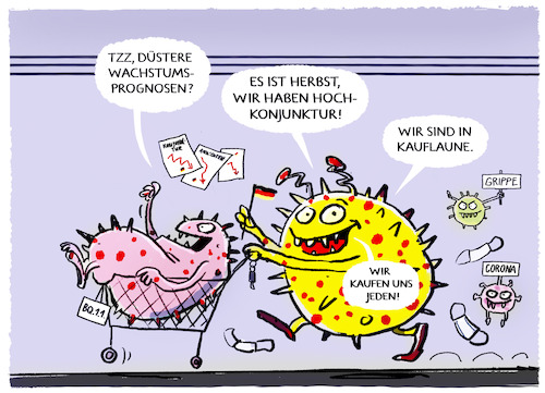 Cartoon: Auch schon angesteckt...? (medium) by markus-grolik tagged prognosen,aussichten,corona,infektionszahlen,ansteckung,omikron,grippe,saison,arbeitsausfaelle,pandemie,klinikueberlastungen,prognosen,aussichten,corona,infektionszahlen,ansteckung,omikron,grippe,saison,arbeitsausfaelle,pandemie,klinikueberlastungen